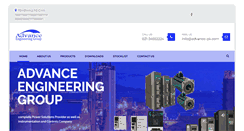 Desktop Screenshot of advance-pk.com
